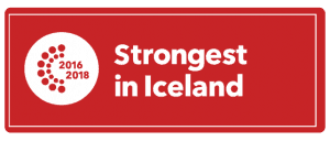 Strongest in Iceland